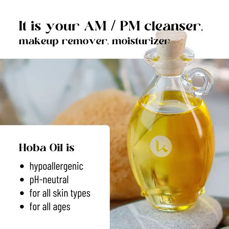 Hoba | Pure Jojoba Oil Cleanser & Moisturizer cleanser