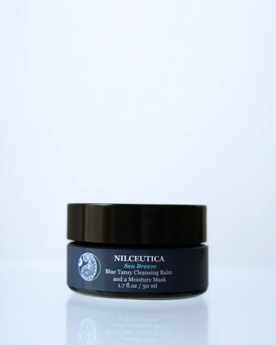 Sea Breeze Probiotic Blue Tansy Cleansing Balm + Hydration Mask cleanser