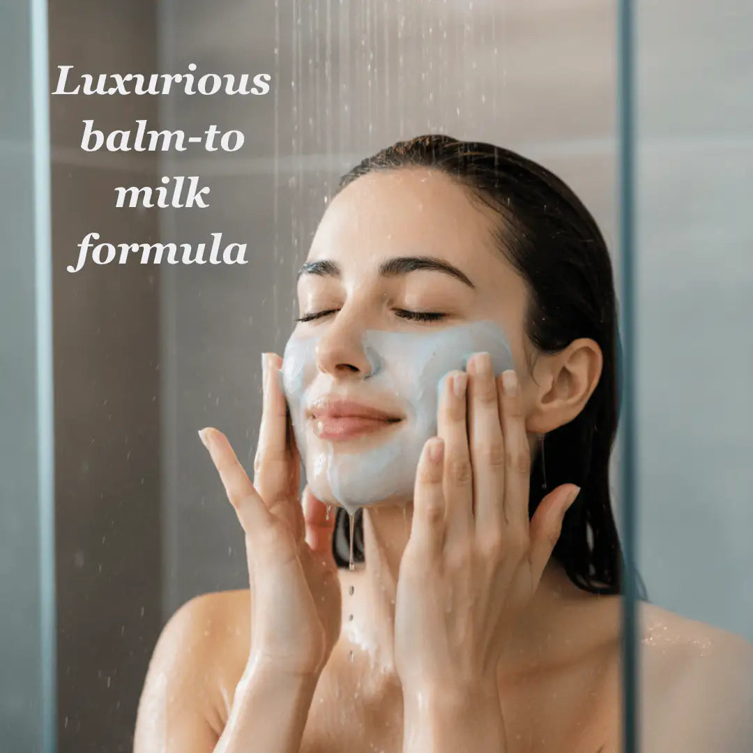 Sea Breeze Probiotic Blue Tansy Cleansing Balm + Hydration Mask cleanser