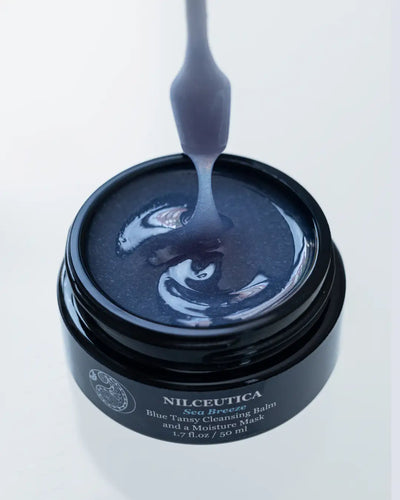 Sea Breeze Probiotic Blue Tansy Cleansing Balm + Hydration Mask cleanser