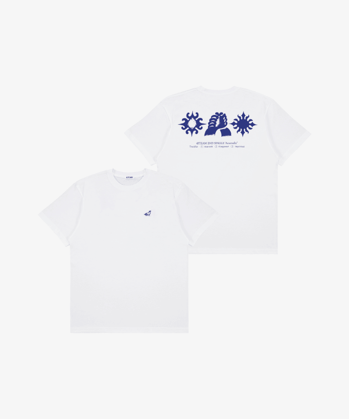 &TEAM - Aoarashi 2nd Single Album Official MD S/S Shirt
