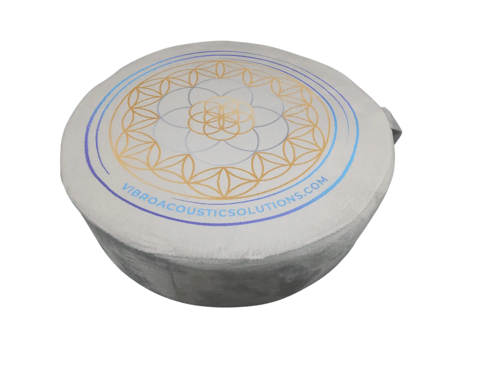 Vibroacoustic Therapy Zafu Meditation Cushion With Custom Amplifier sleep aid