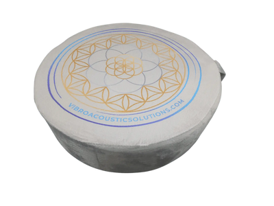 Vibroacoustic Therapy Zafu Meditation Cushion With Custom Amplifier sleep aid