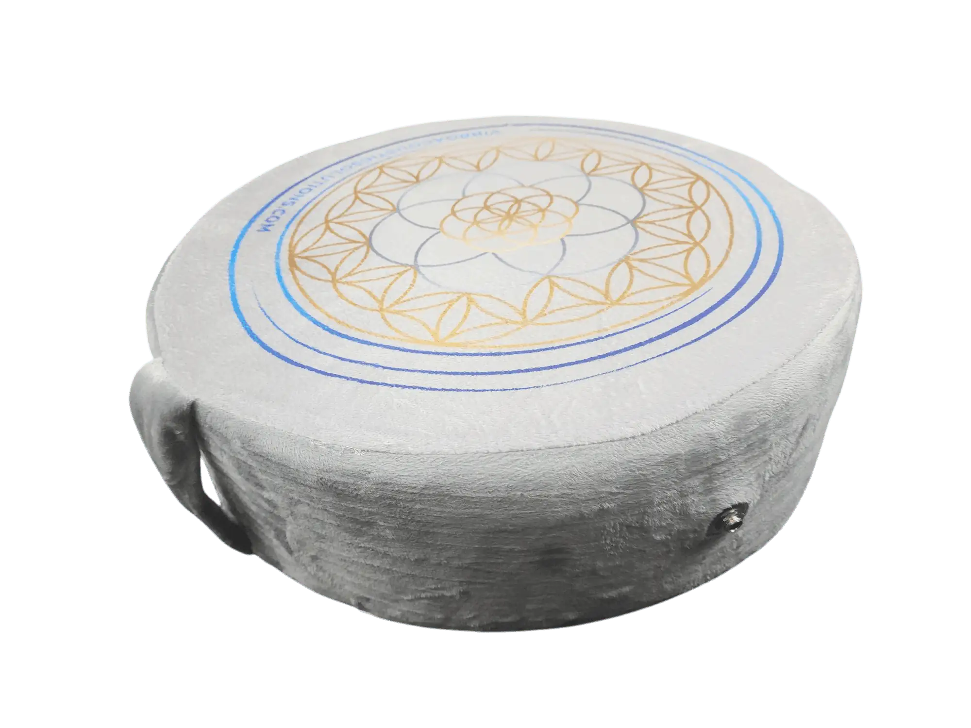 Vibroacoustic Therapy Zafu Meditation Cushion With Custom Amplifier sleep aid
