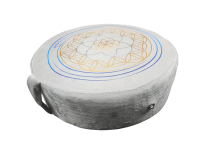Vibroacoustic Therapy Zafu Meditation Cushion With Custom Amplifier sleep aid