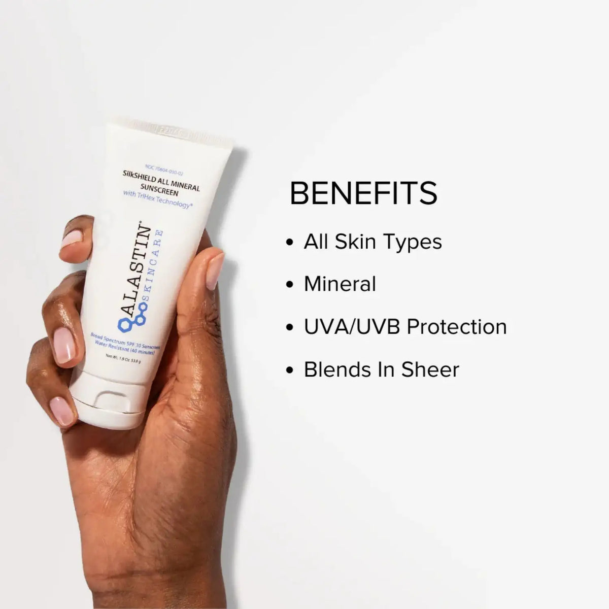 Alastin Skincare SilkSHIELD All Mineral Sunscreen SPF 30 1.9 oz spf 1.9 oz